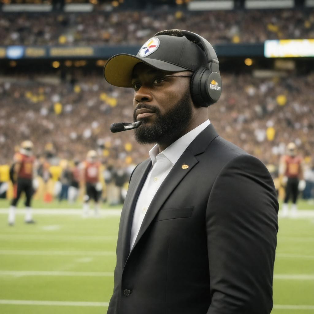 AI-created image of Mike Tomlin