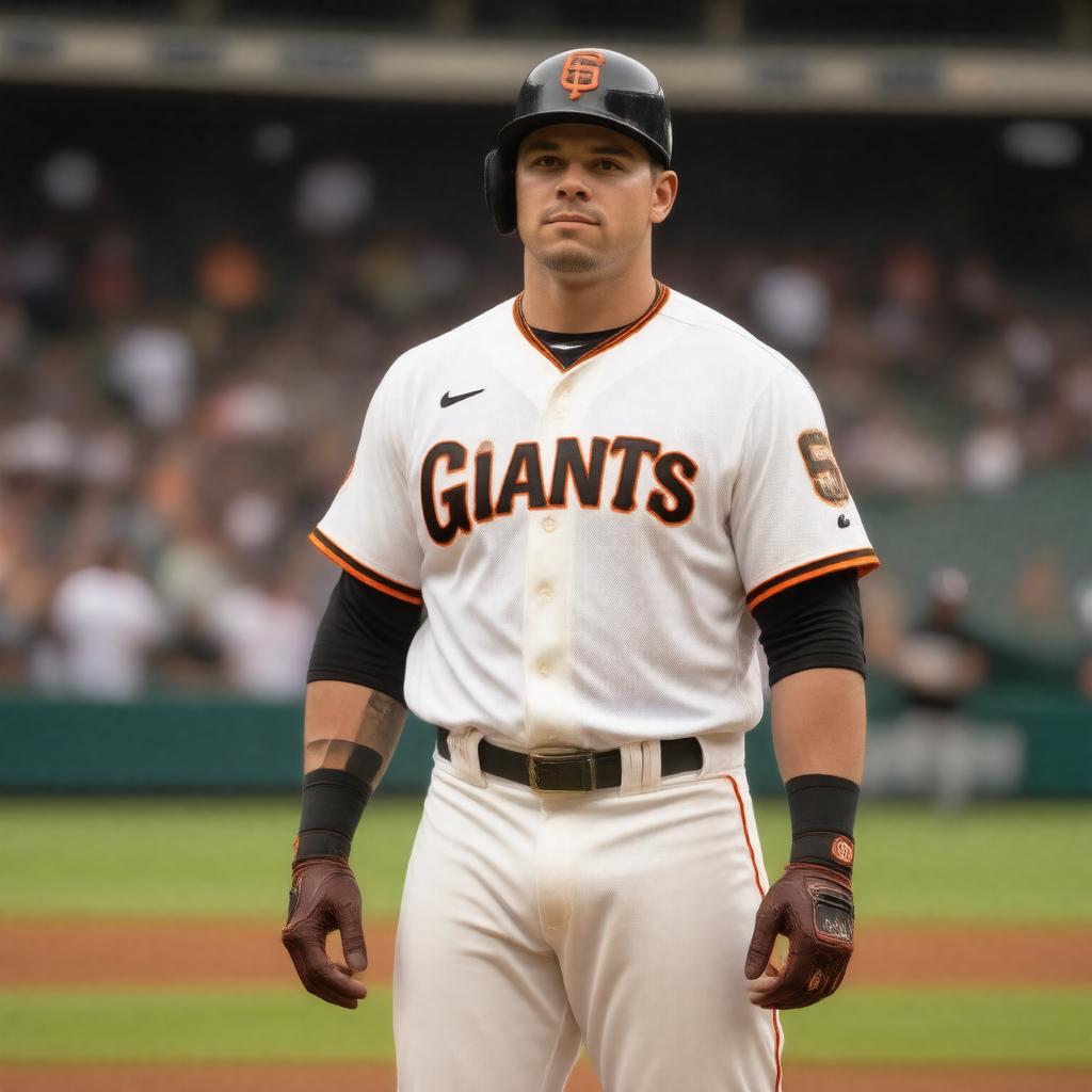 AI-created image of Mike Yastrzemski