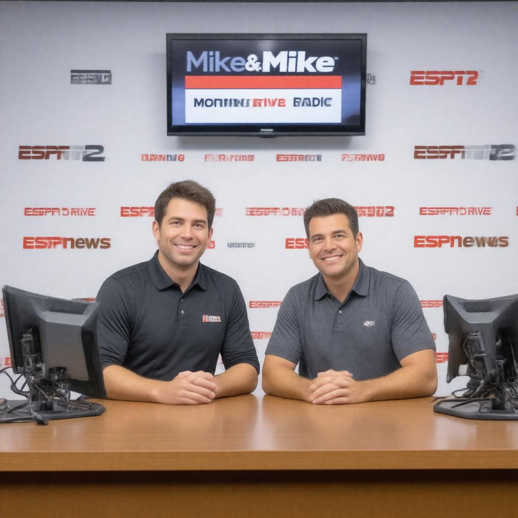 AI-created image of Mike & Mike
