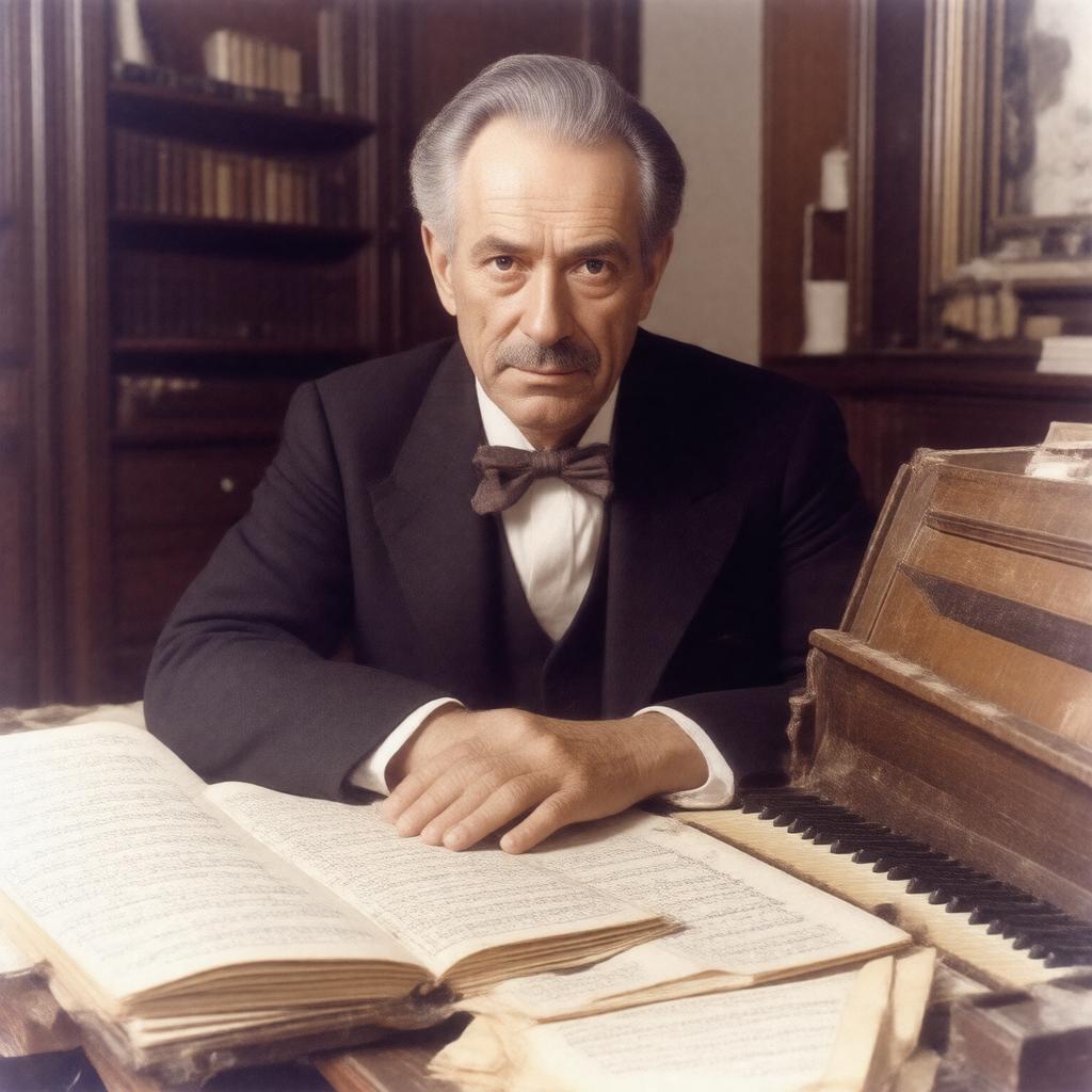 AI-created image of Miklós Rózsa