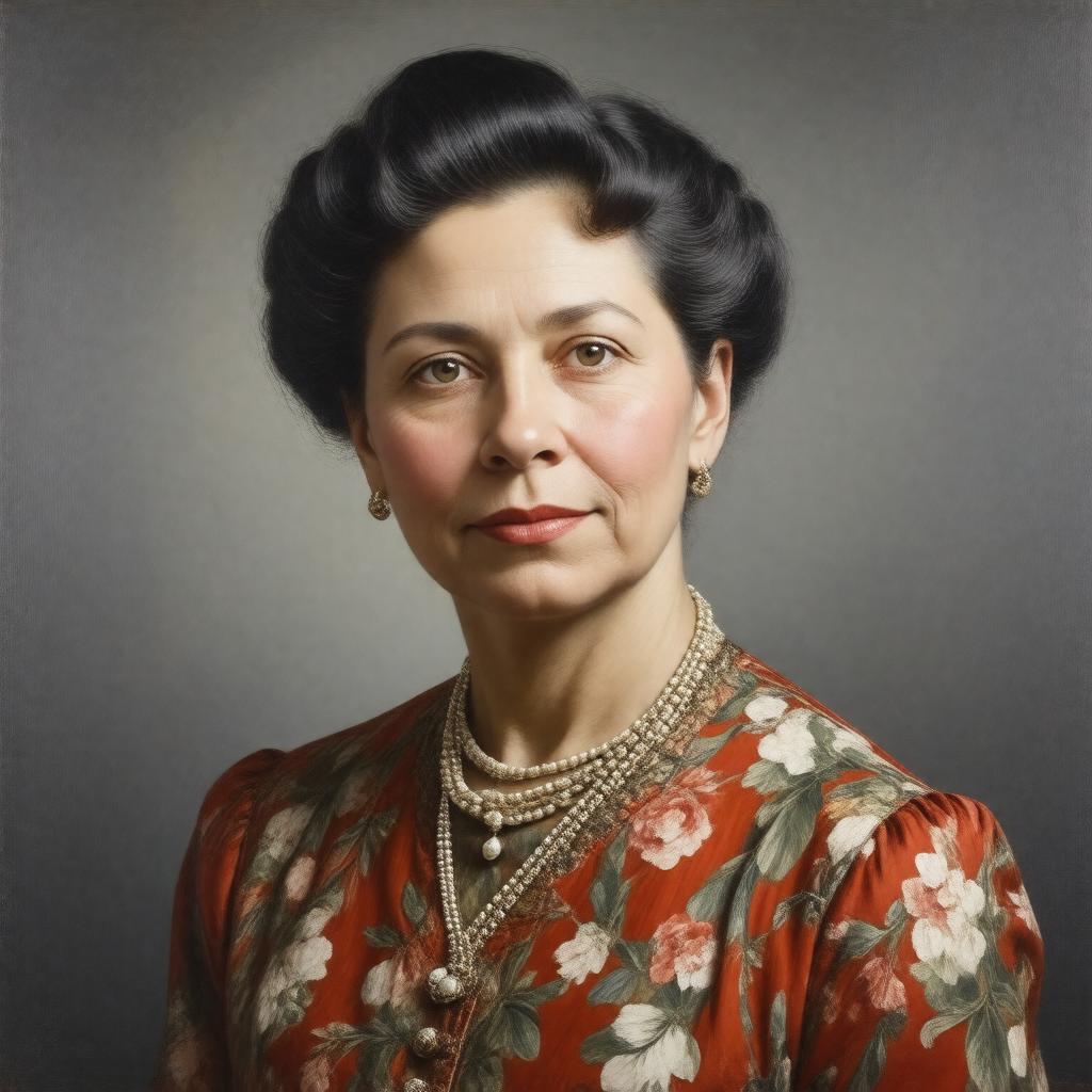 AI-created image of Mildred Anne Miller