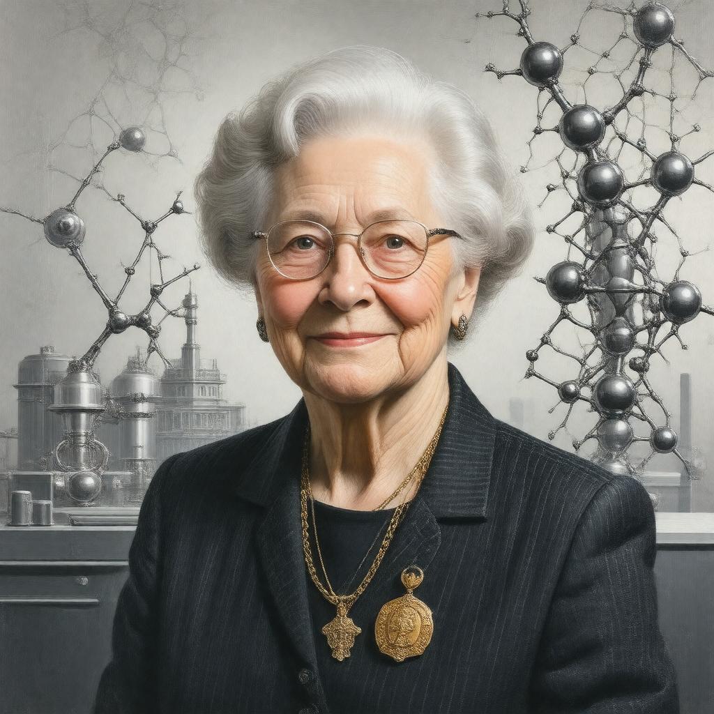 AI-created image of Mildred Dresselhaus