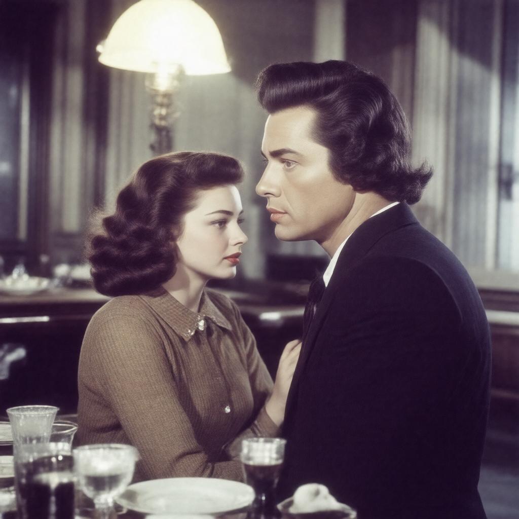 AI-created image of Mildred Pierce