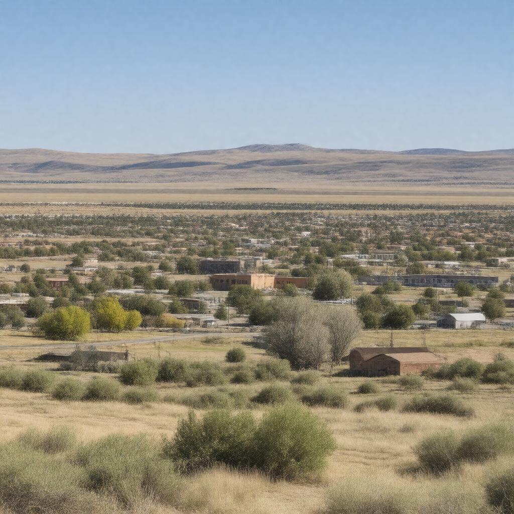 AI-created image of Miles City