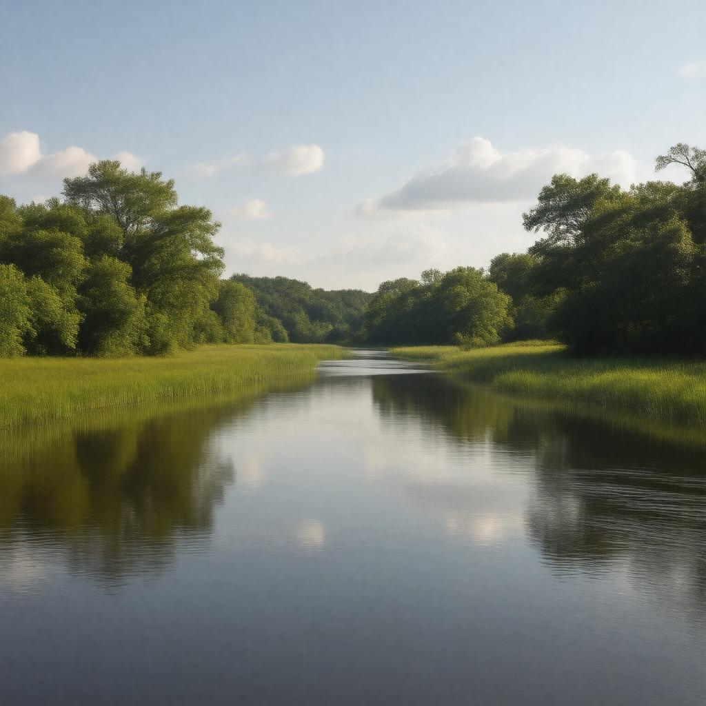 AI-created image of Miles River