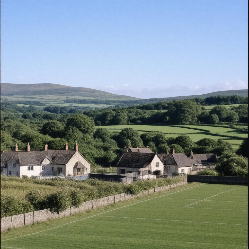 AI-created image of Milford, County Armagh