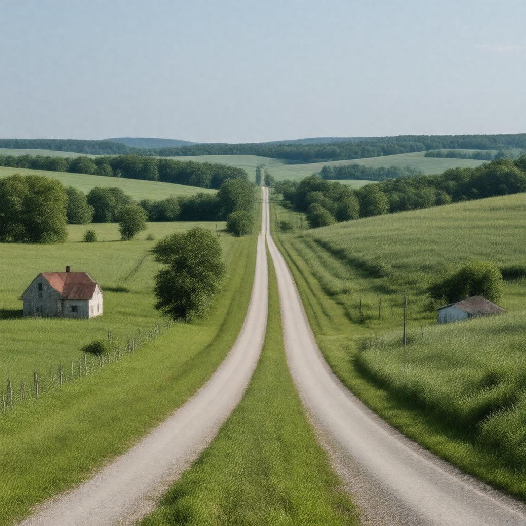 AI-created image of Milford, Missouri