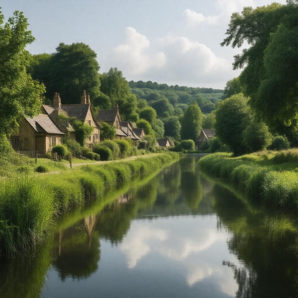 AI-created image of Milford, Staffordshire