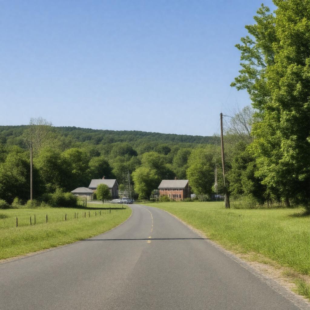 AI-created image of Milford, Virginia