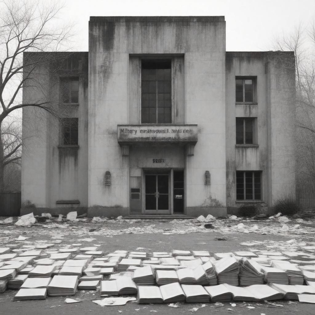 AI-created image of Military Personnel Records Center