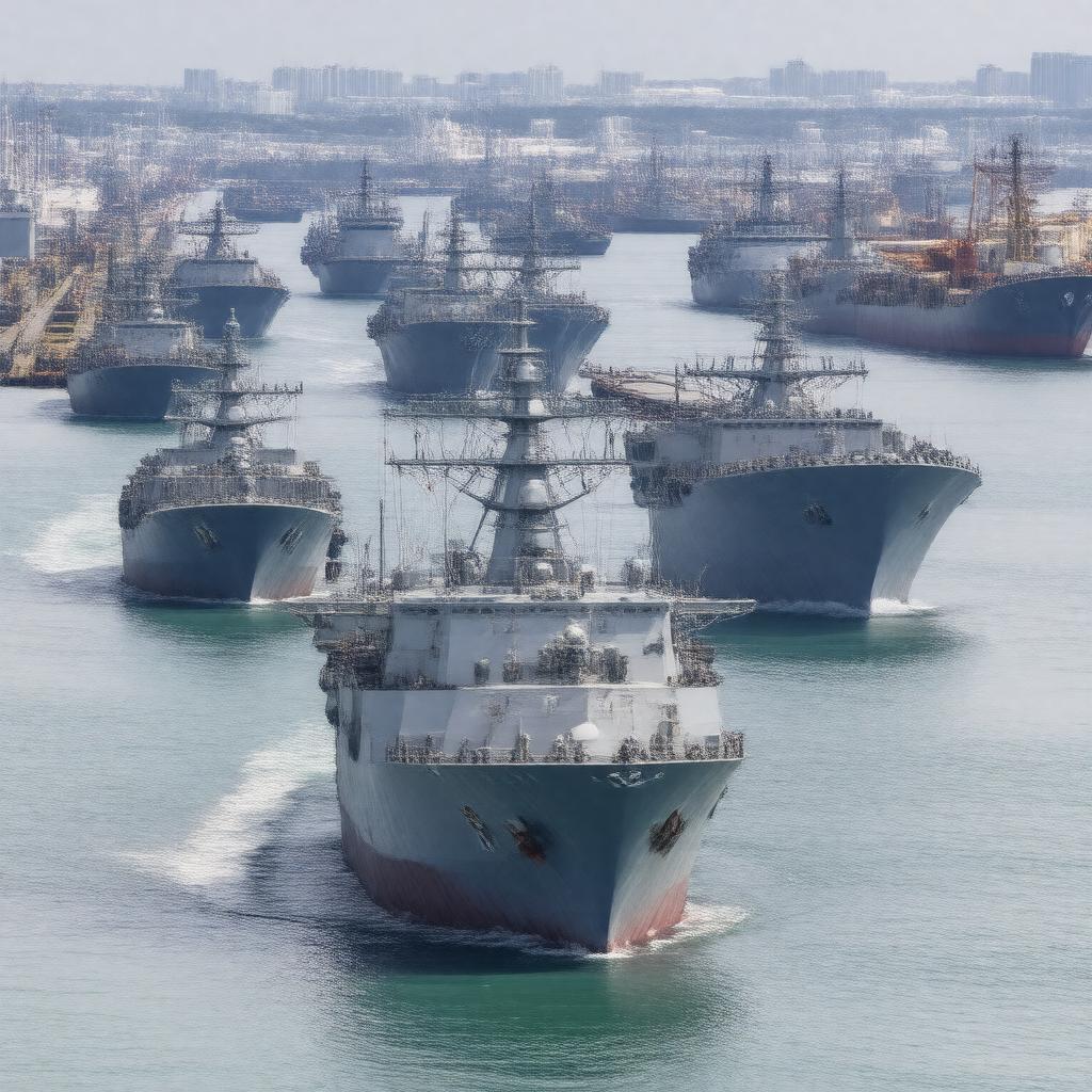 AI-created image of Military Sealift Command