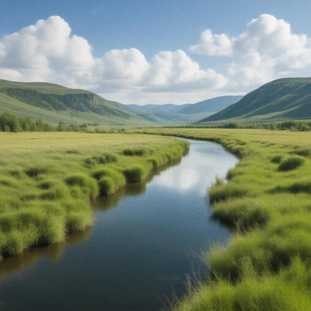 AI-created image of Milk River