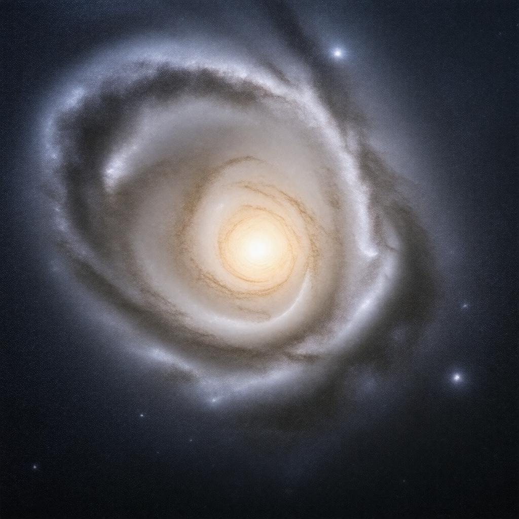 AI-created image of Milky Way galaxy
