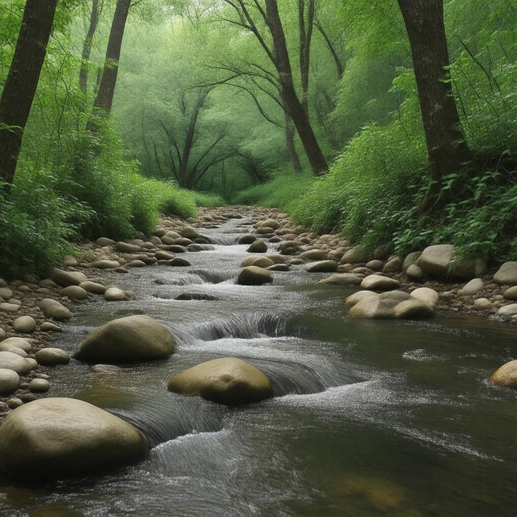 AI-created image of Mill Brook