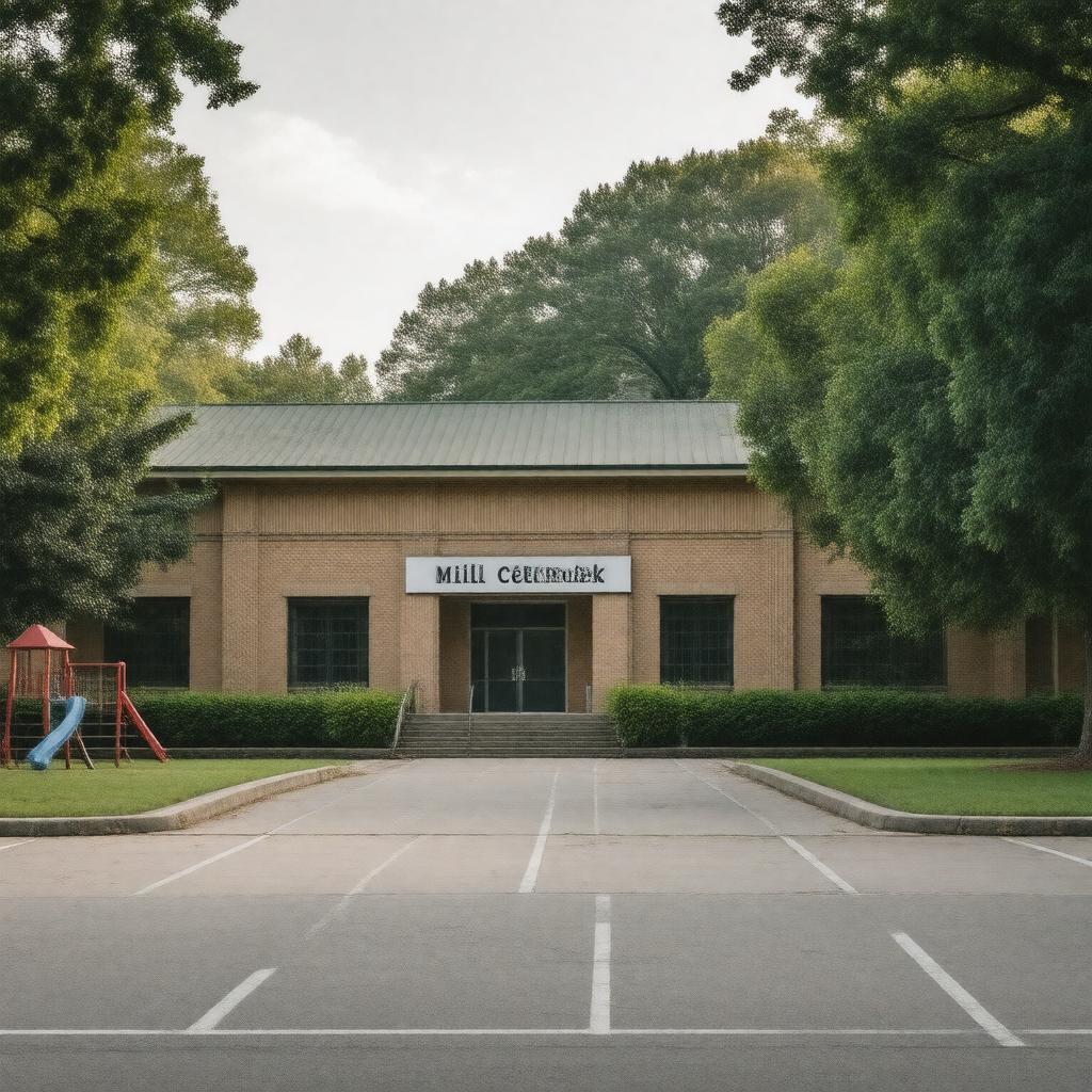 AI-created image of Mill Creek Elementary School
