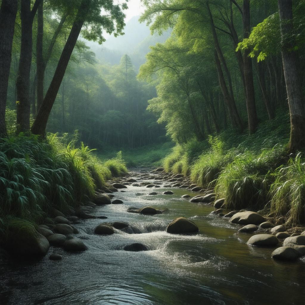 AI-created image of Mill Creek