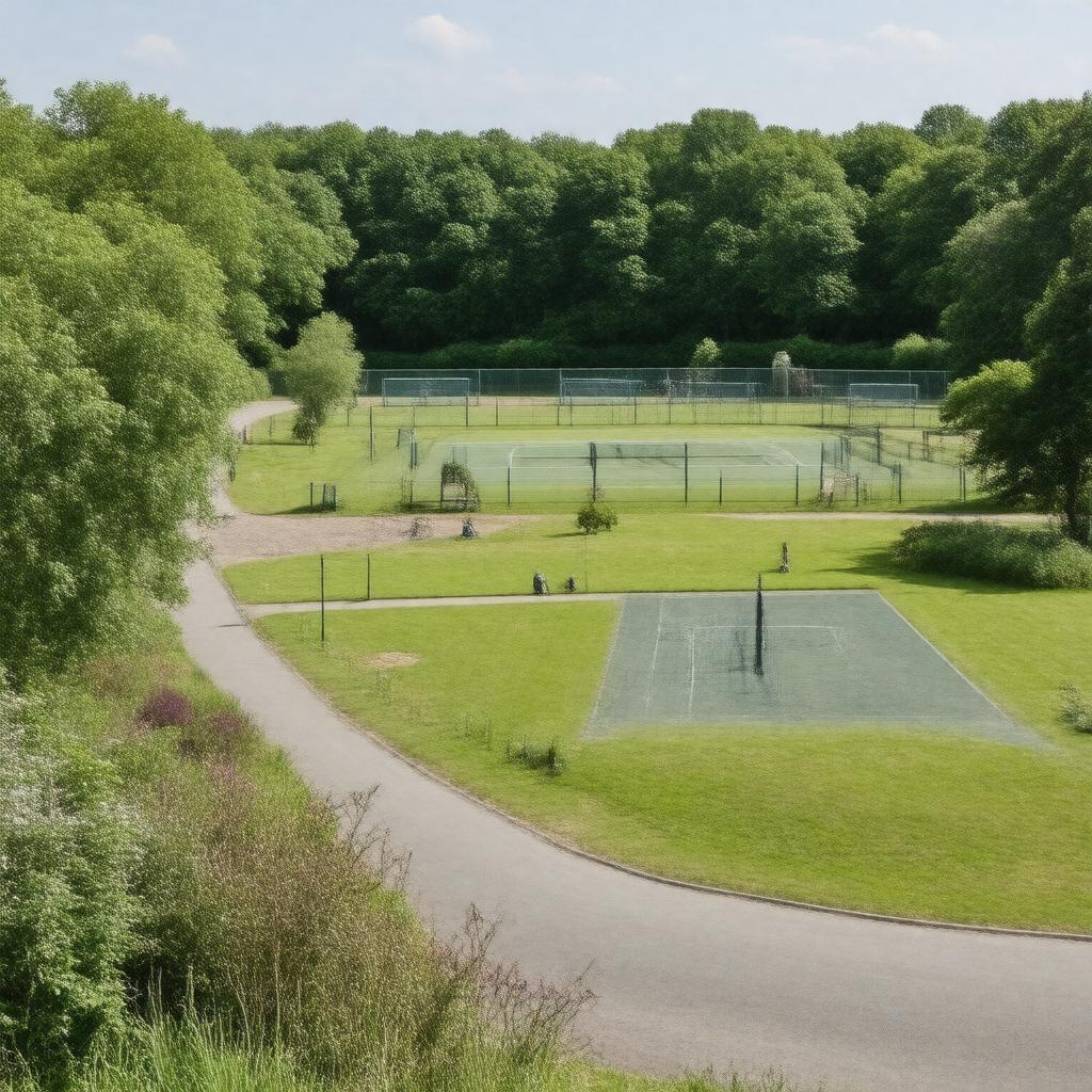 AI-created image of Mill Hill Park