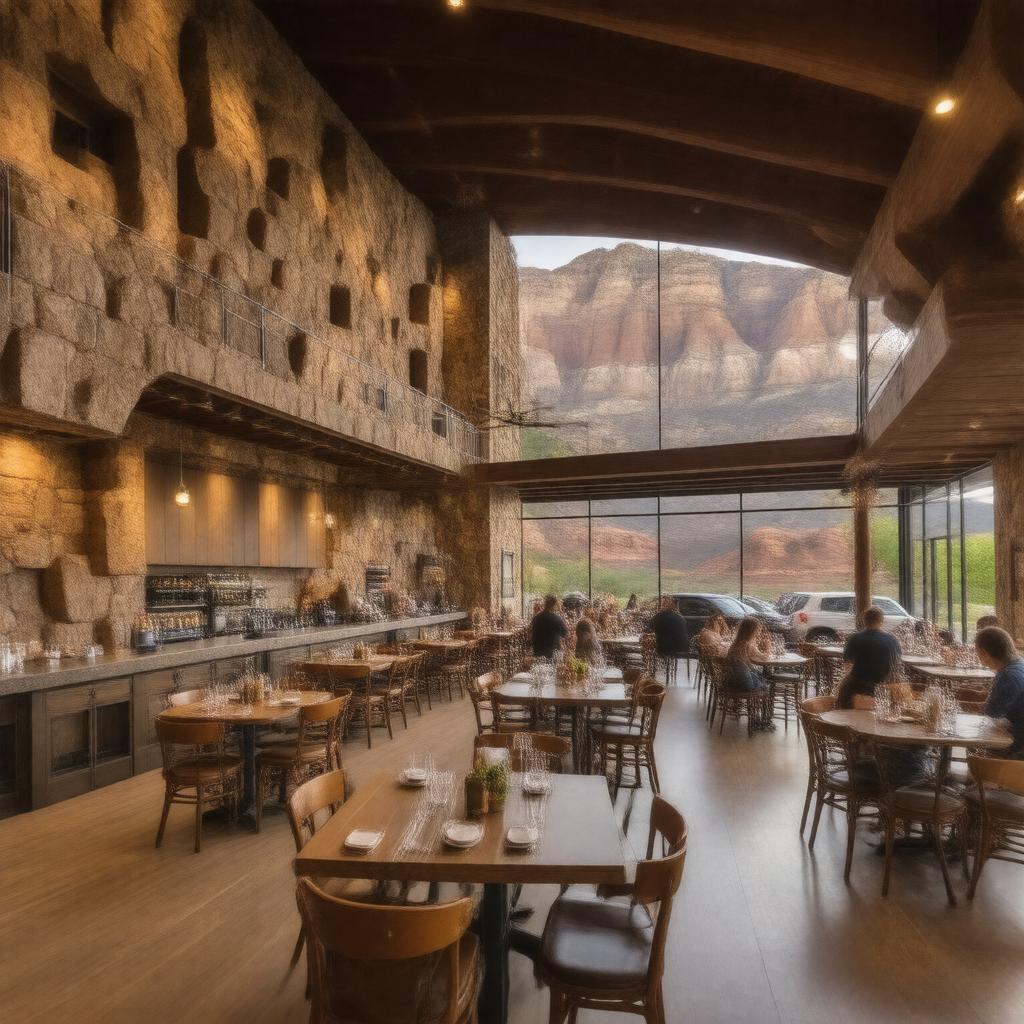 AI-created image of Mill & Canyon Grill Restaurant