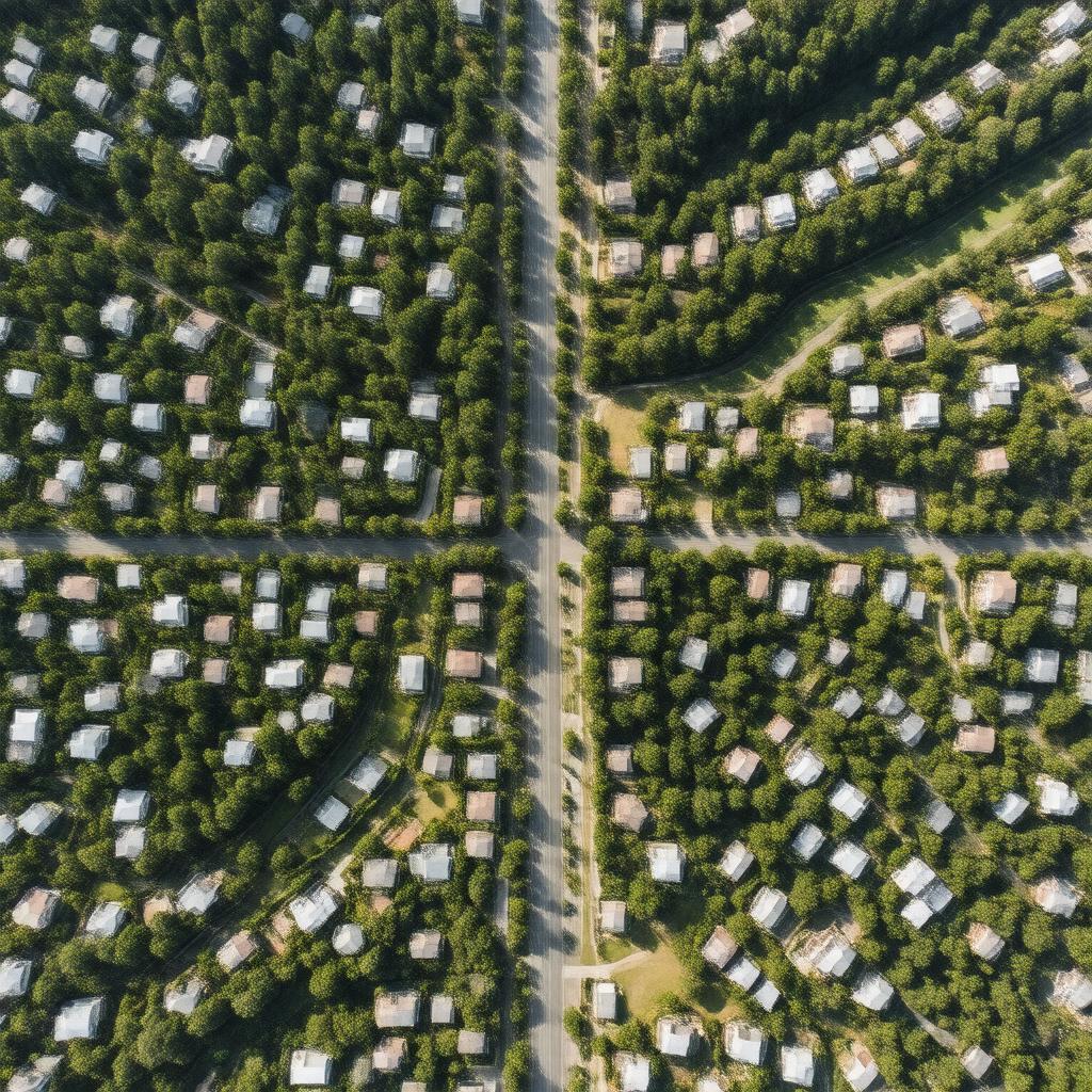 AI-created image of Millbrae Highlands