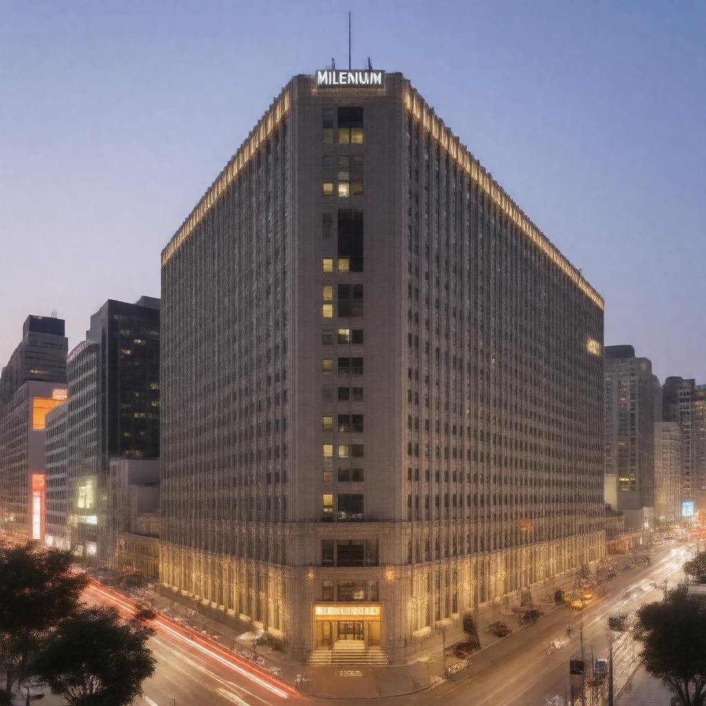 Click to view larger image AI-created image of Millennium Hotel