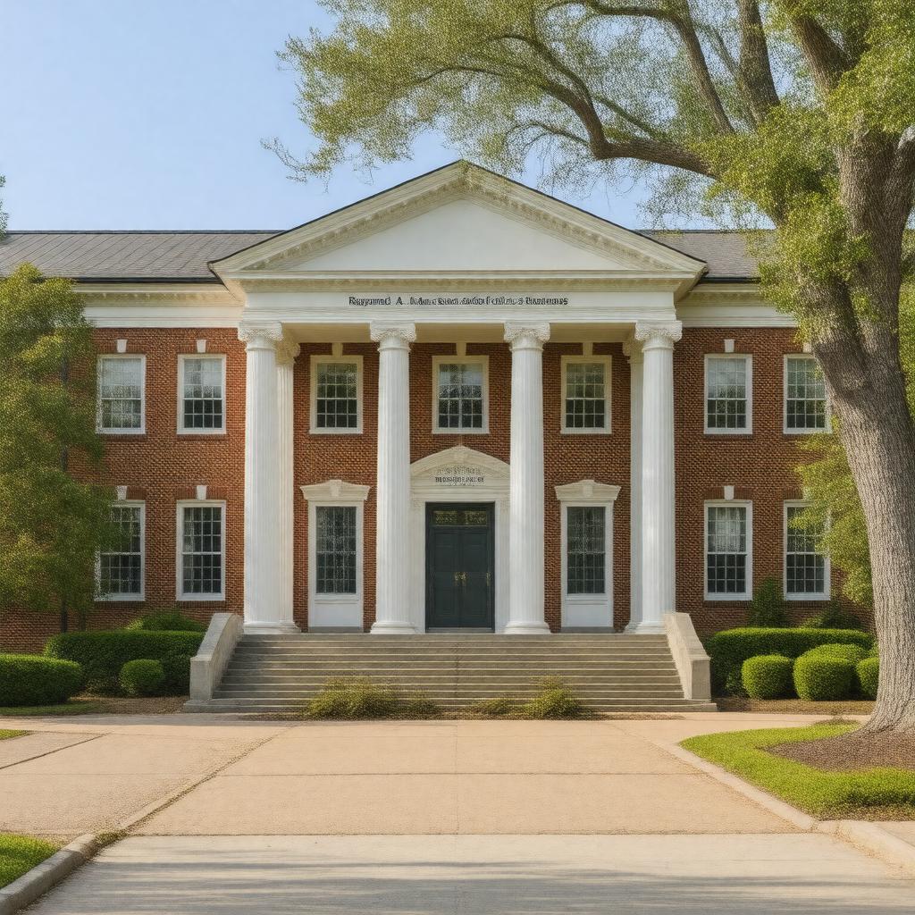 AI-created image of Miller Hall