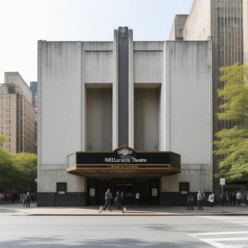 AI-created image of Miller Theatre