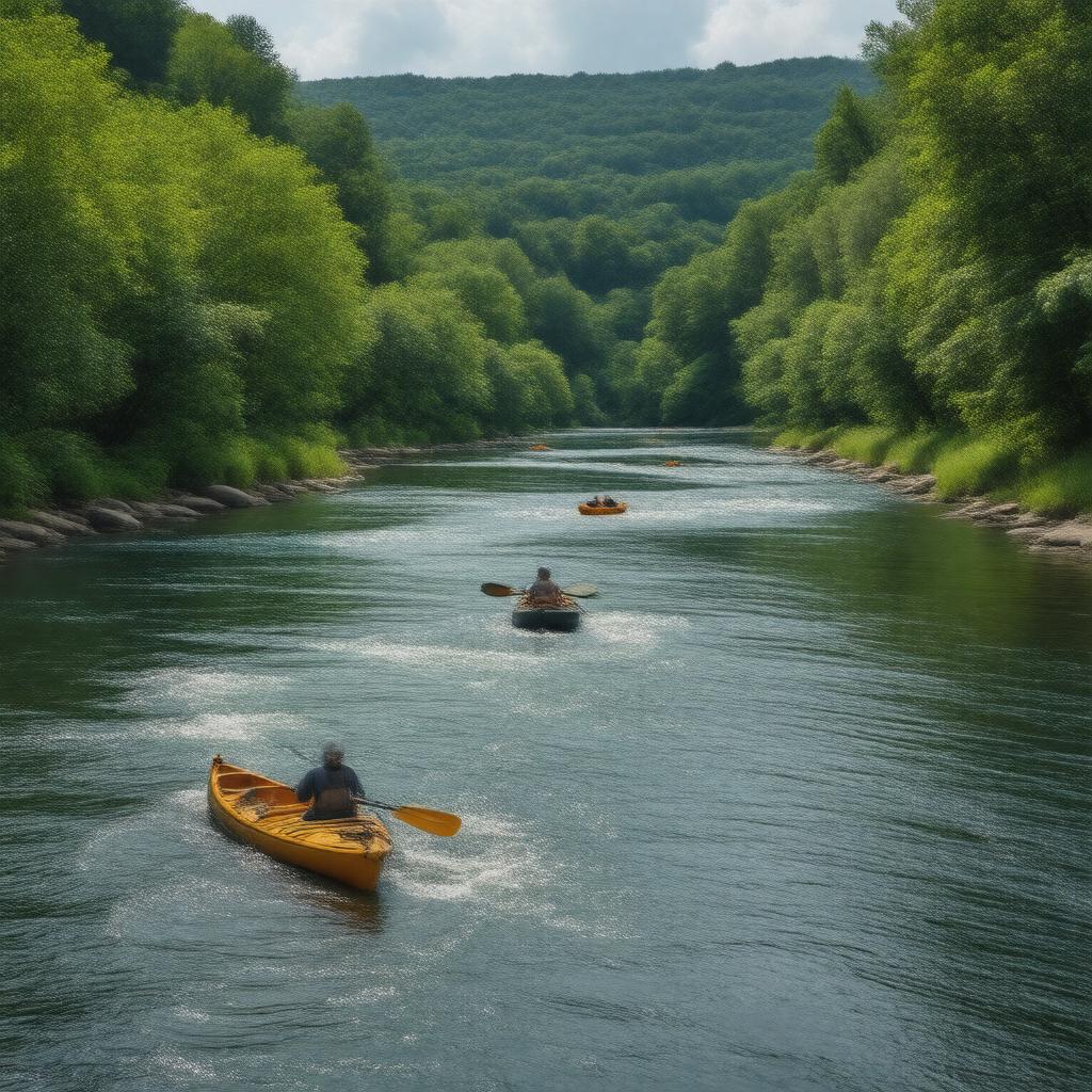 AI-created image of Millers River