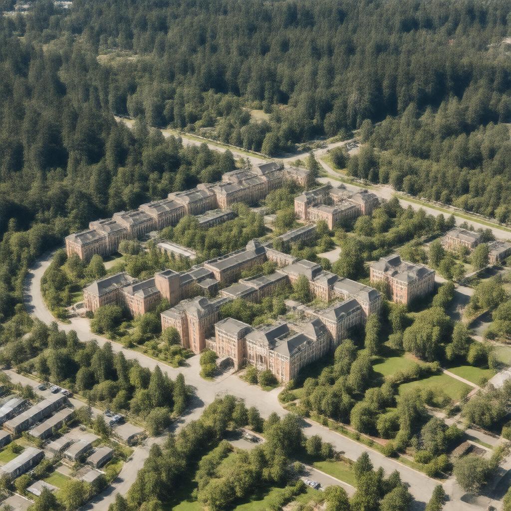 AI-created image of Mills College