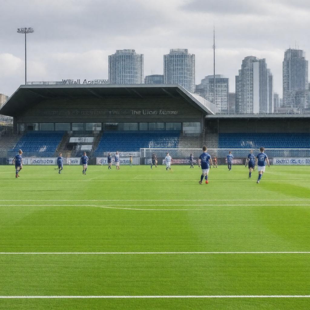AI-created image of Millwall Academy