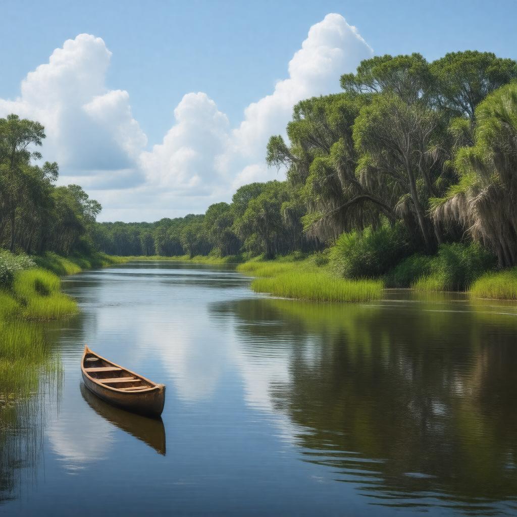 AI-created image of Milton, Florida