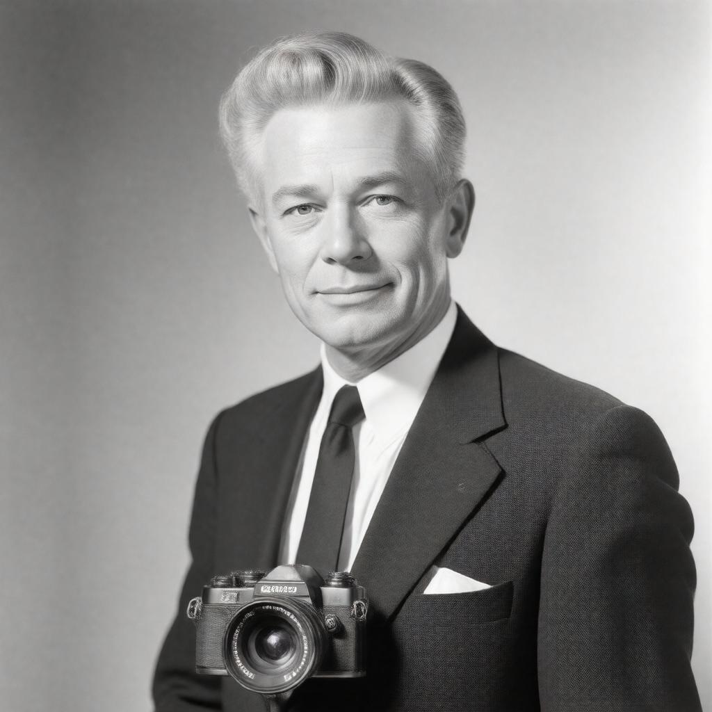 Click to view larger image AI-created image of Milton Greene