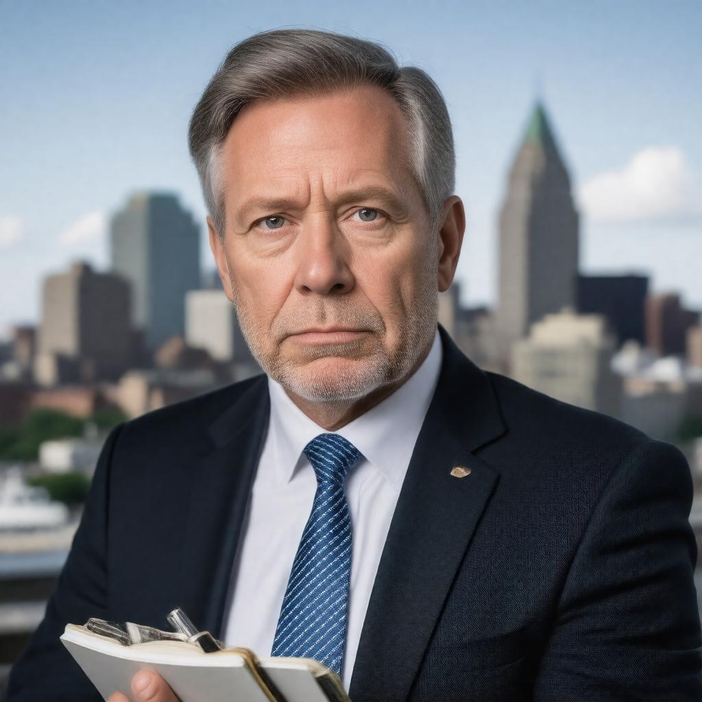 AI-created image of Milton J. Valencia