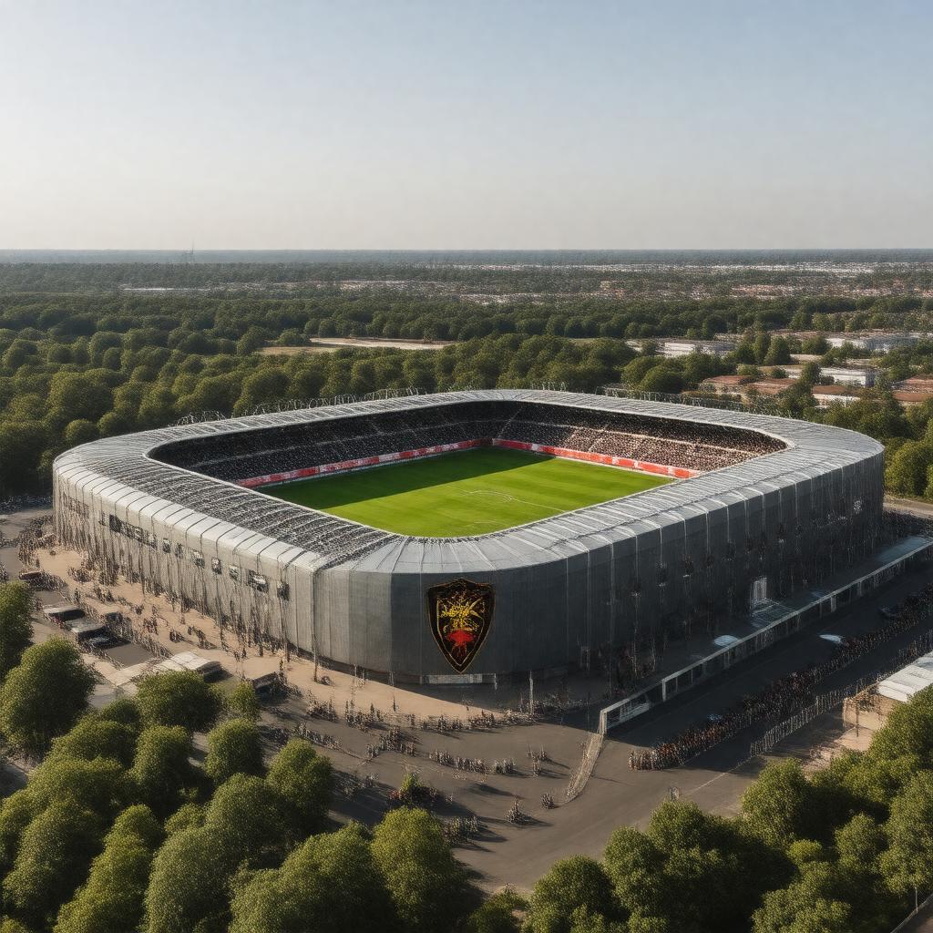 AI-created image of Milton Keynes Dons Football Club