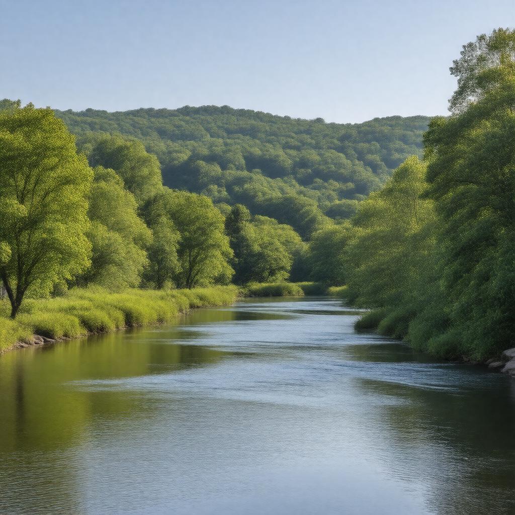 AI-created image of Milton, Massachusetts