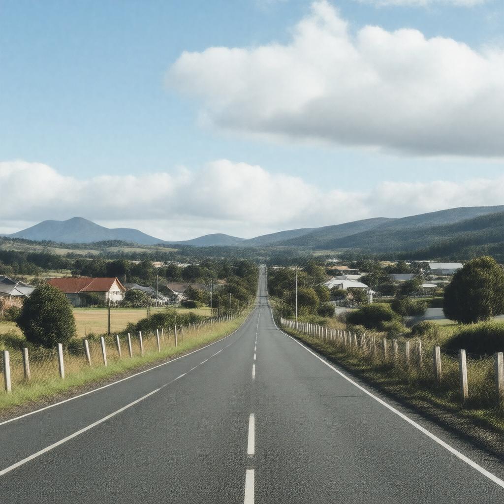 AI-created image of Milton, New Zealand