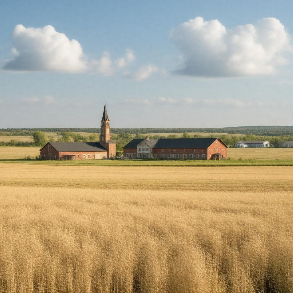 AI-created image of Milton, North Dakota