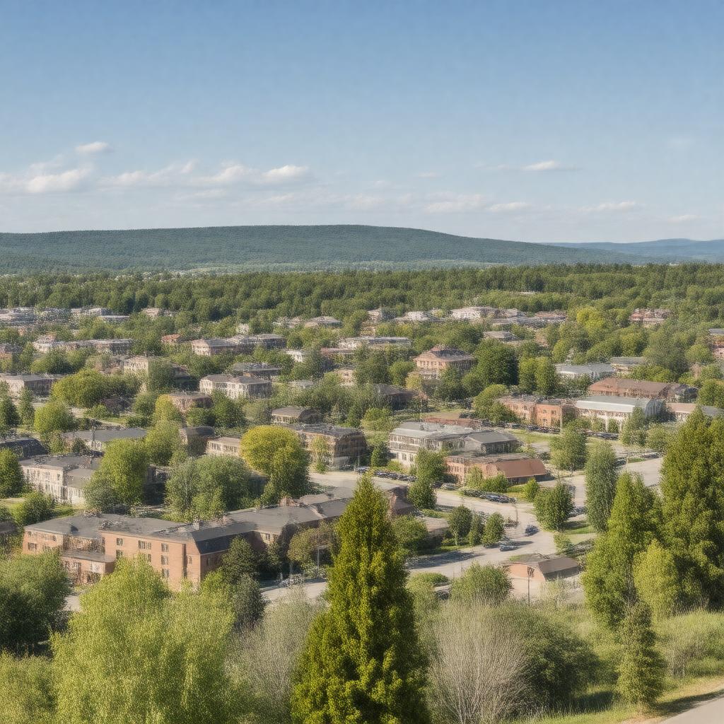 AI-created image of Milton, Ontario