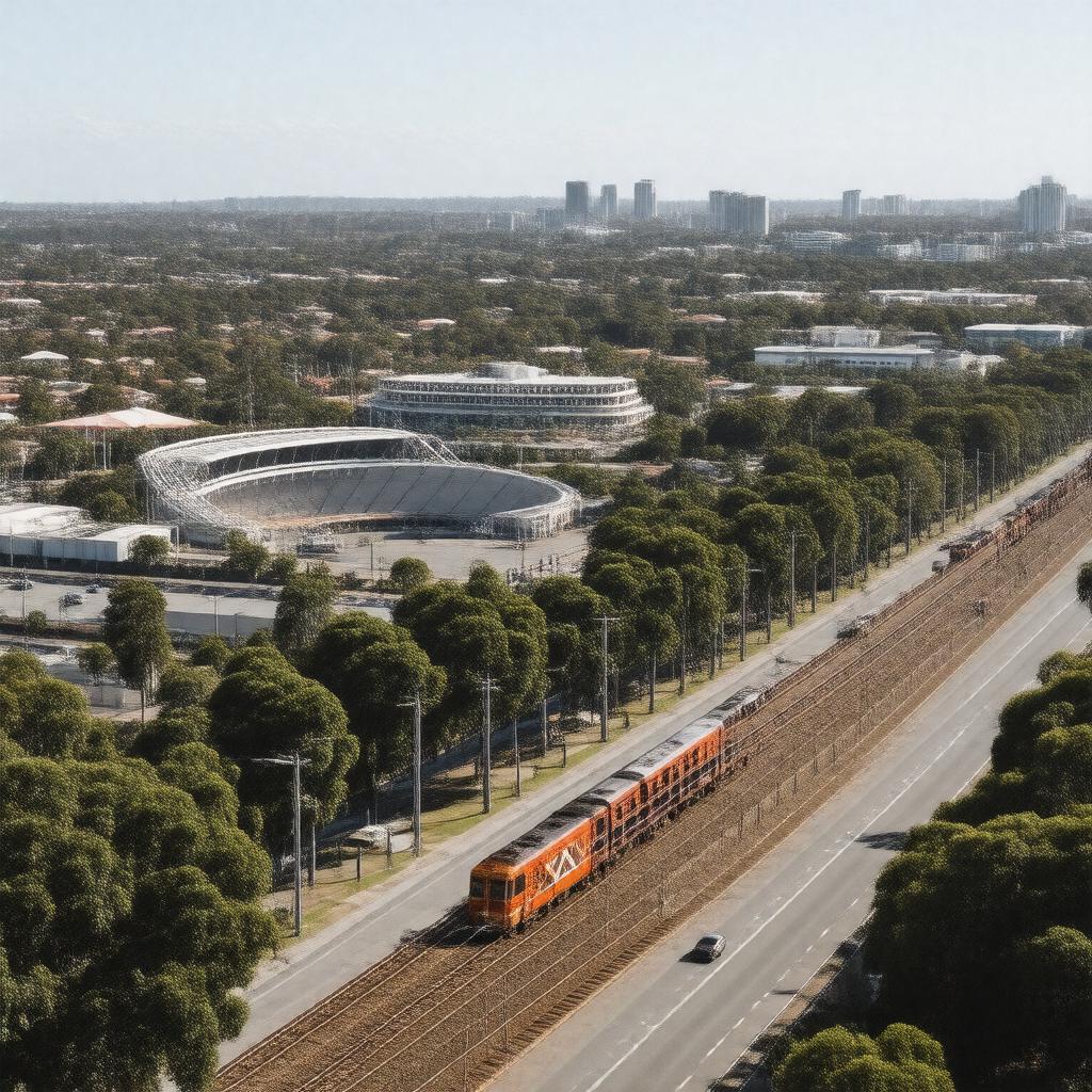 AI-created image of Milton, Queensland