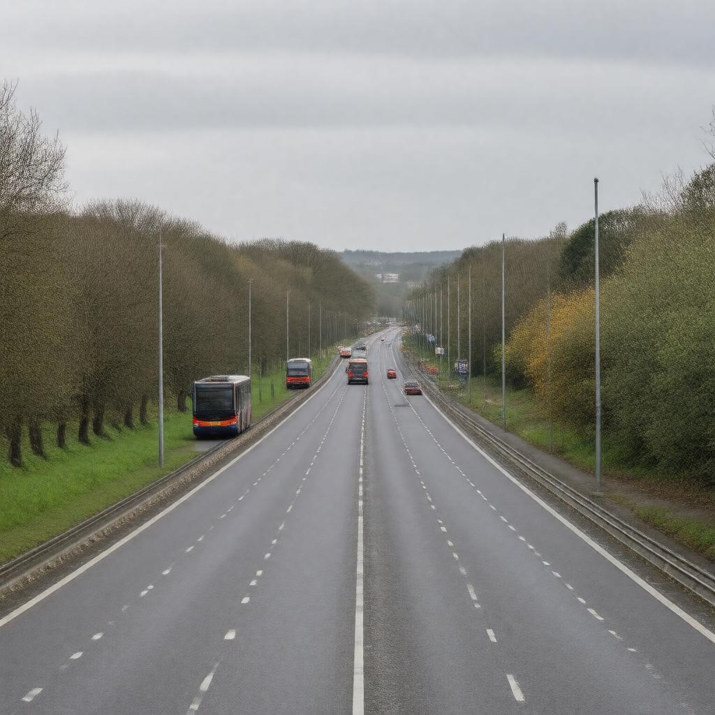 AI-created image of Milton Road