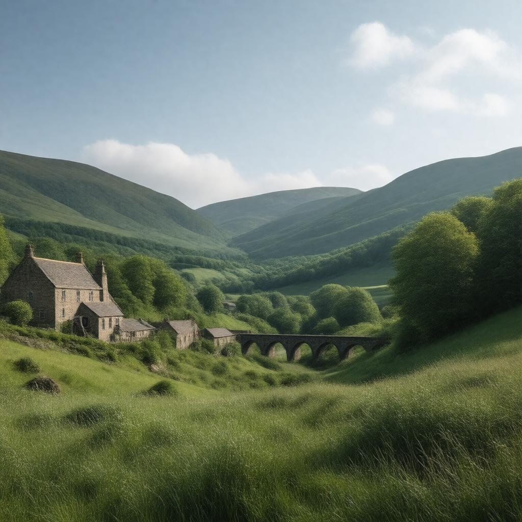 AI-created image of Milton, Scotland