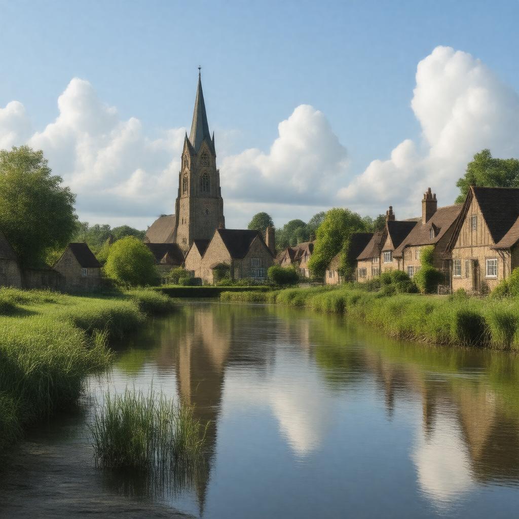 AI-created image of Milton, Staffordshire