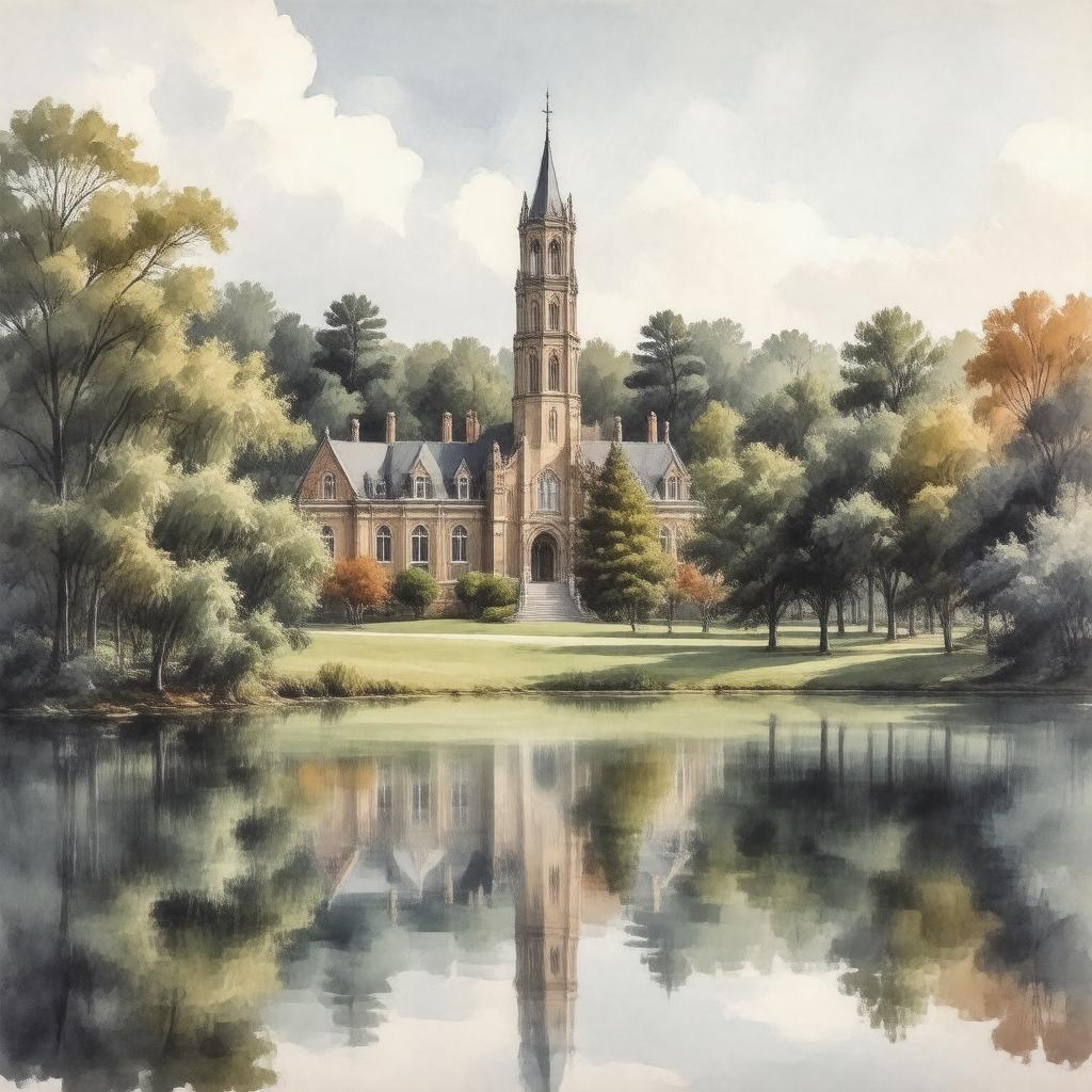 AI-created image of Milwaukee-Downer College