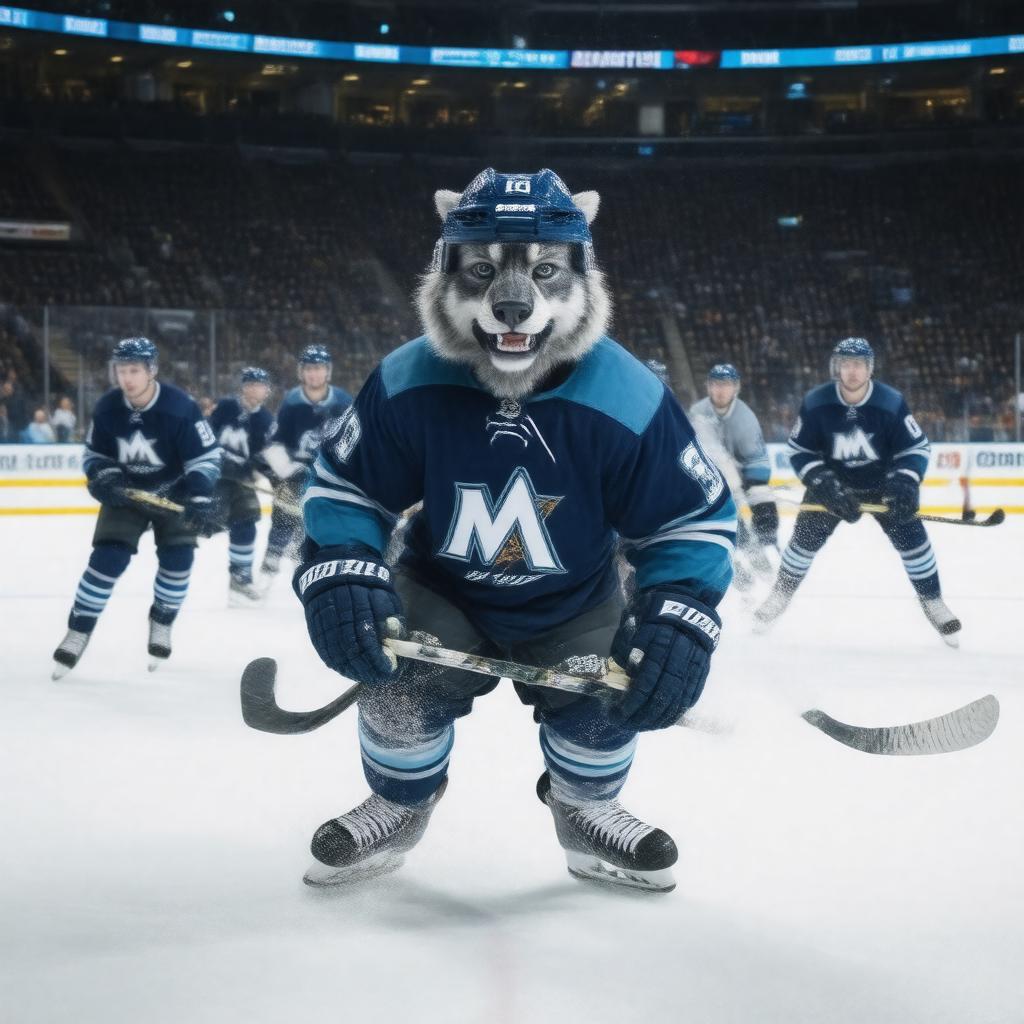 AI-created image of Milwaukee Admirals