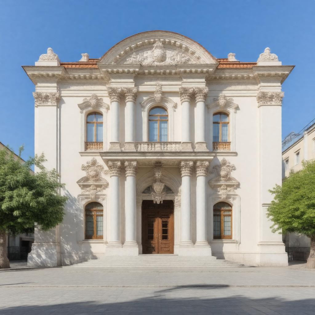 AI-created image of Mimara Museum