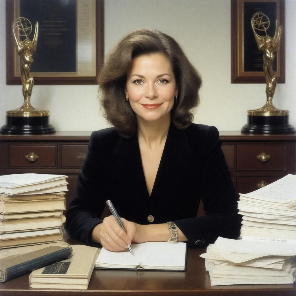 AI-created image of Mimi Swartz