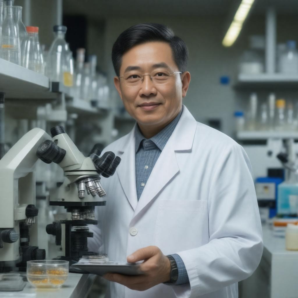 AI-created image of Min Chueh Chang