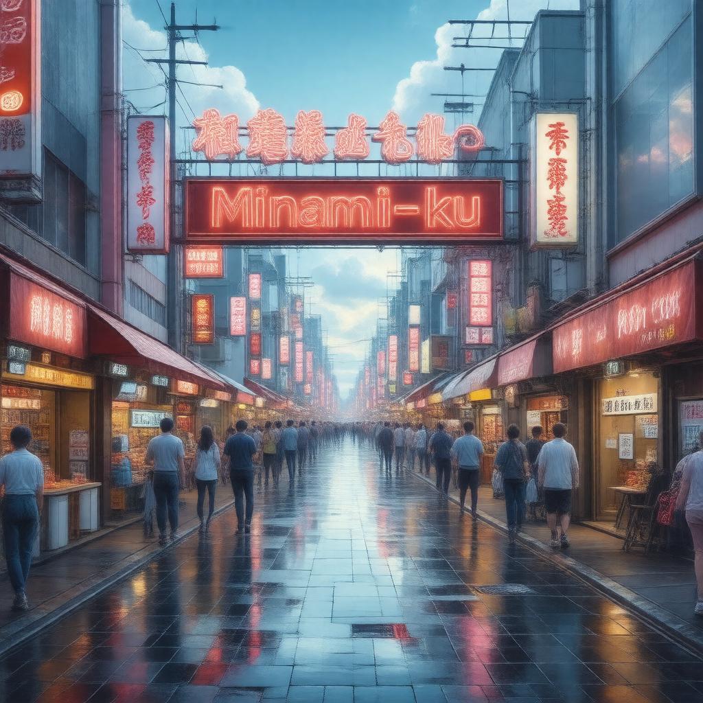 AI-created image of Minami-ku