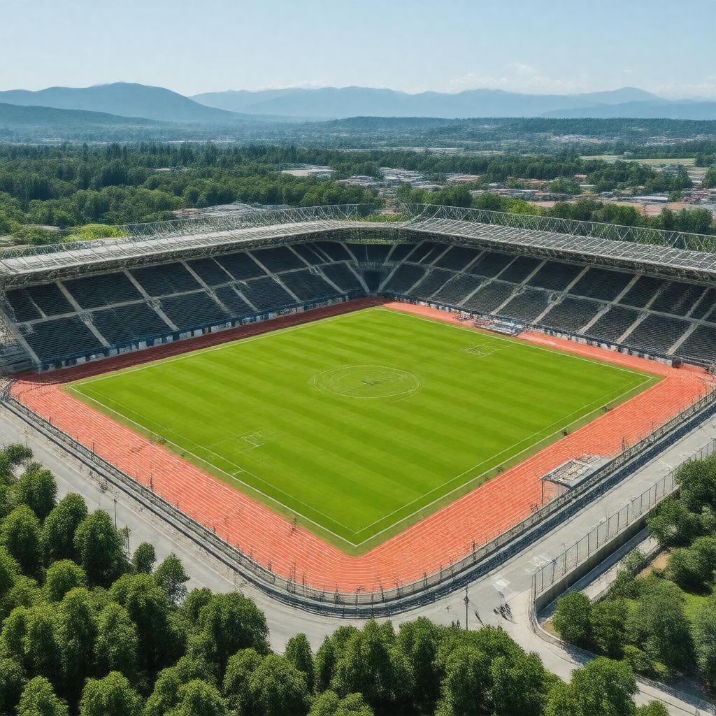 AI-created image of Minami Nagano Sports Park