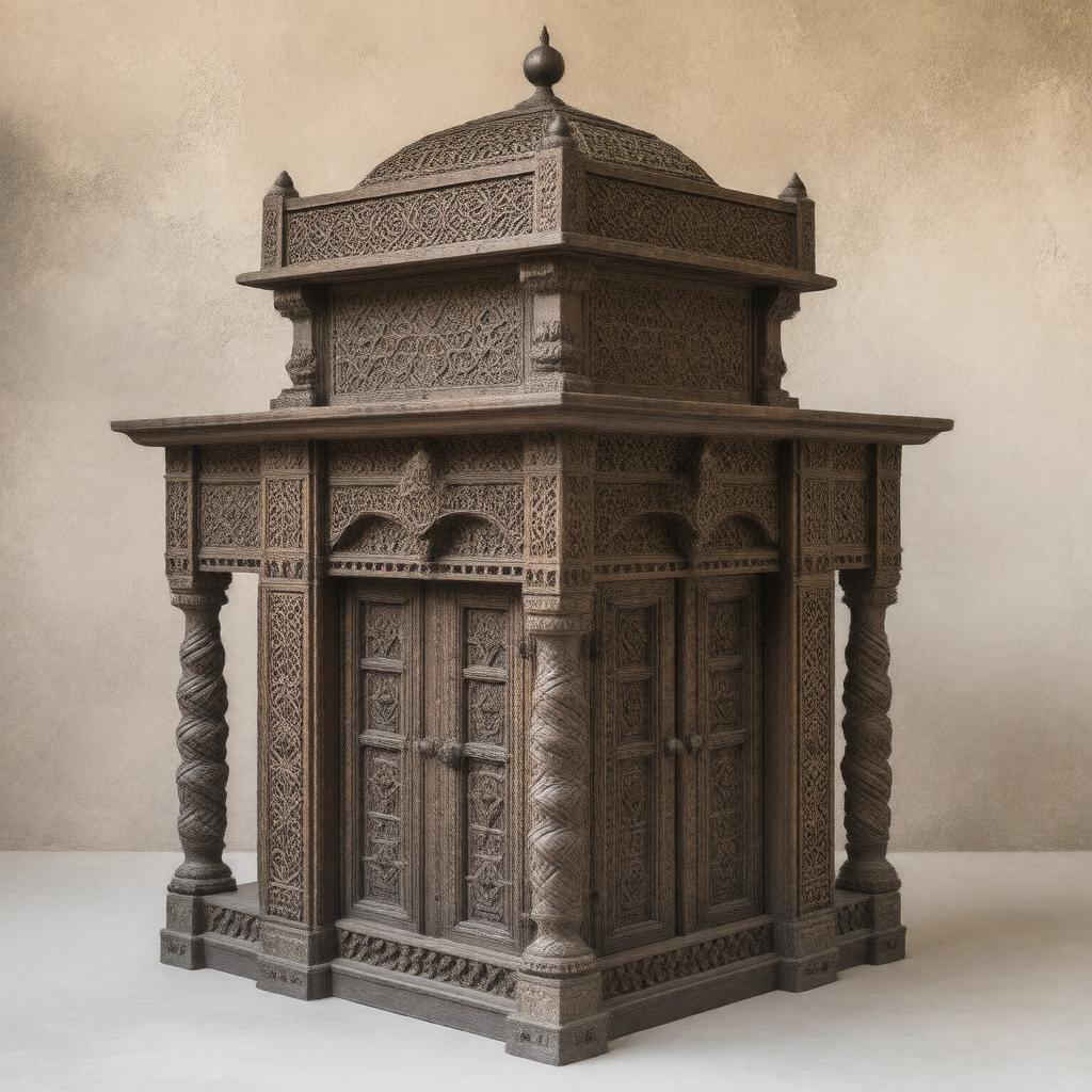 Click to view larger image AI-created image of Minbar of Saladin