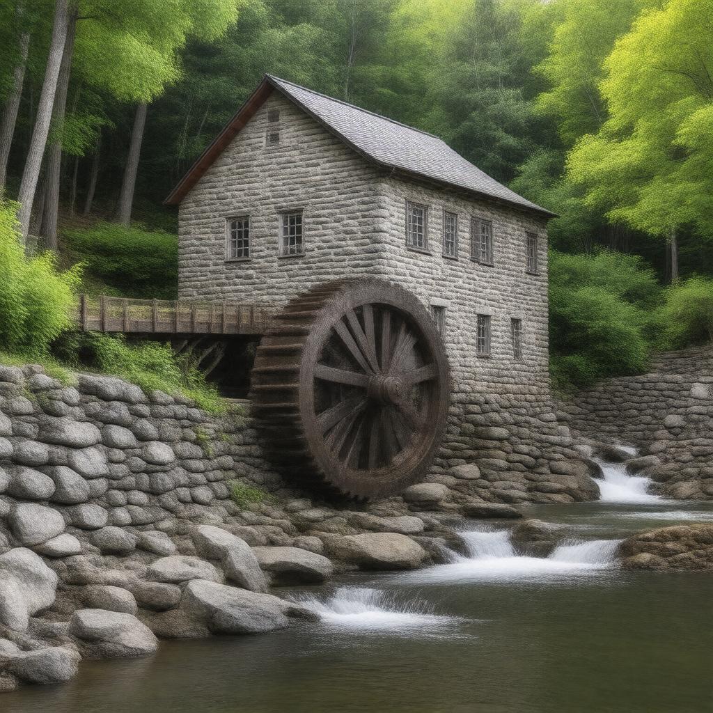 Click to view larger image AI-created image of Mingus Mill